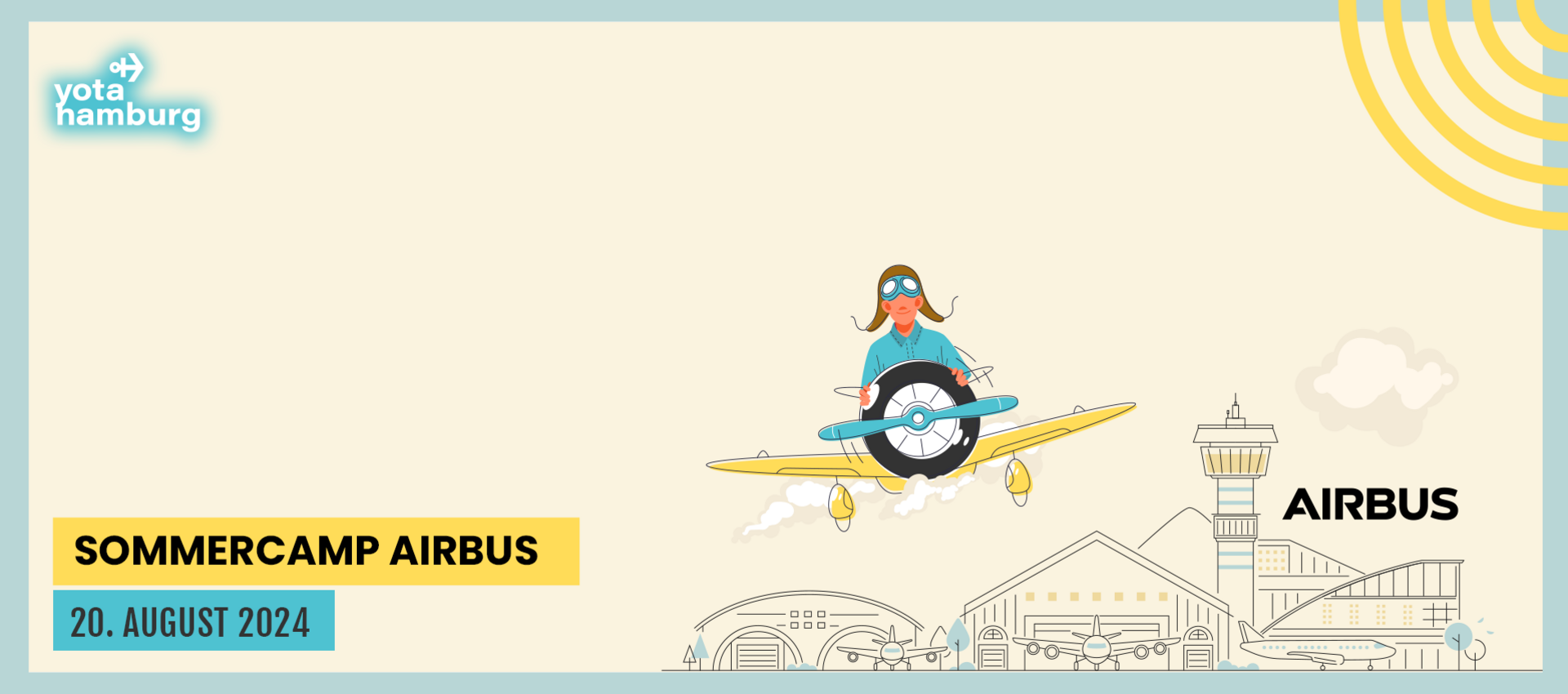 Sommercamp Airbus